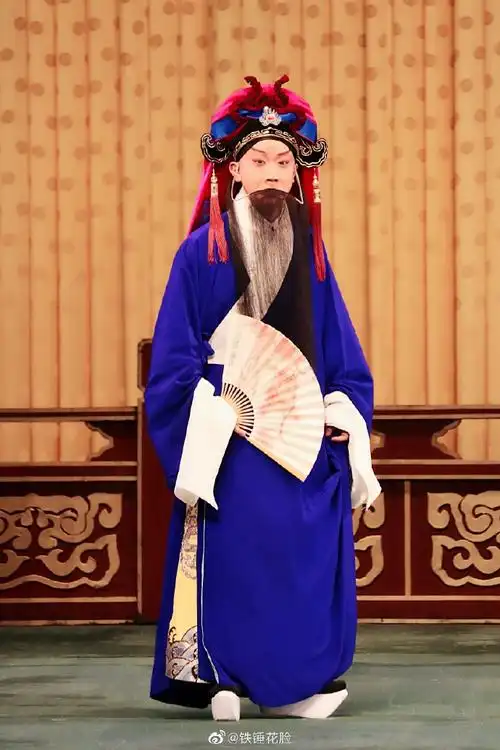 游龙戏凤 @京剧演员张凯 饰正德帝 @京. 来自铁锤花脸 - 微博