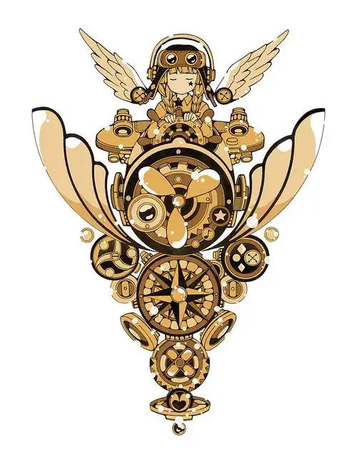 蒸汽朋克插画集6蒸汽街的秘密