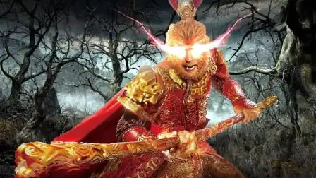 孙悟空掉入炼丹炉,黑化成为妖猴,把天庭砸的稀巴烂!