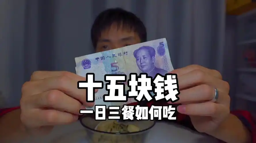挑战十五块钱如何吃一天?