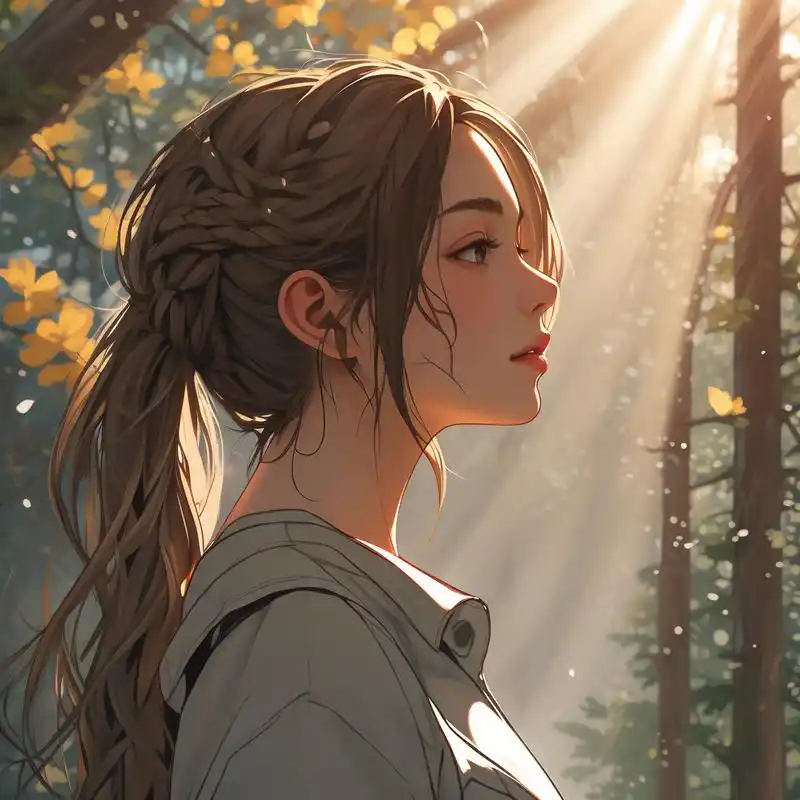 女生侧脸头像,也太有气质了吧99