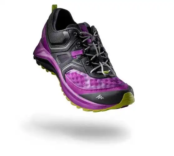 迪卡侬 户外运动轻便透气女士徒步鞋 quechua for 500 helium