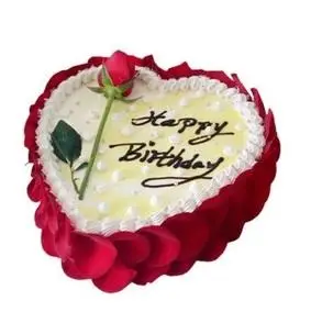 520情人节玫瑰花蛋糕爱情主题生日蛋糕长沙同城配送