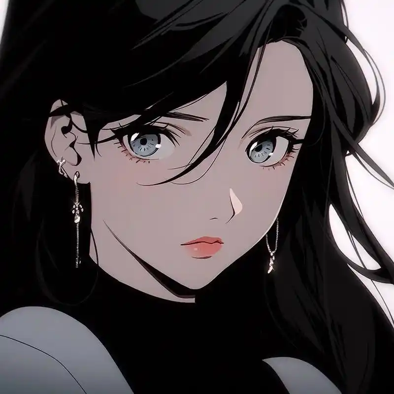 黑白女生头像.什么关系说什么话,别越界#超a头像 #御姐头像 - 抖音