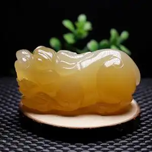 000人付款淘宝石雕貔貅青石仿铜貔貅拴马桩栓马柱旺财神兽酒店庭院