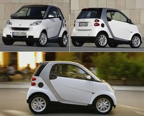 奔驰smart混动版抵京多图解析零接触