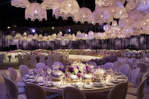 【婚礼会所-宴会厅-布置】分享给大家一场百万级婚礼