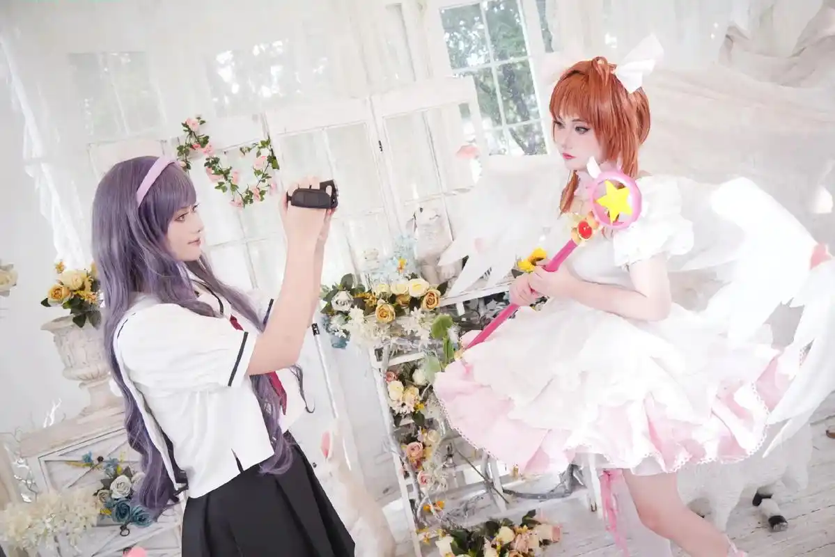 魔卡少女樱 #百变小樱 #木之本樱 #大道寺知世 #知樱cos 《魔卡少