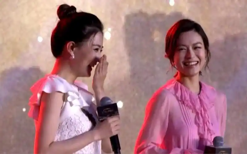 【玉梦互动】徐璐 文咏珊【海上牧云记】发布会 巨好笑无比 每天亿遍