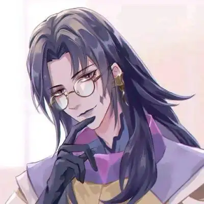 戴眼镜动漫男头斯文败类