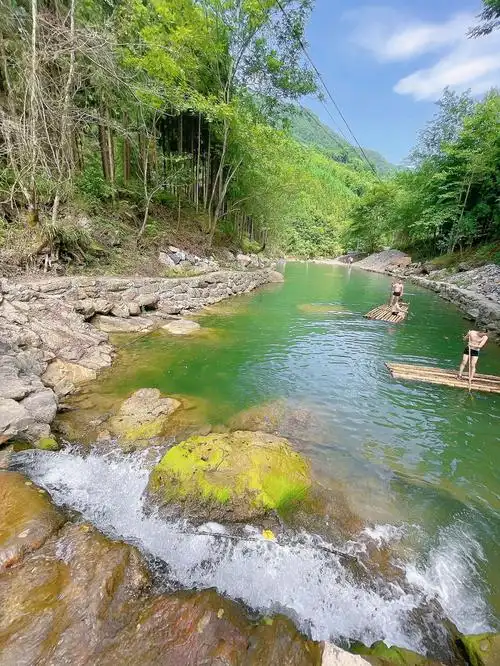 直接看我定位～从绵阳开车出发还是很方便可以游泳,可以支帐篷,小朋友