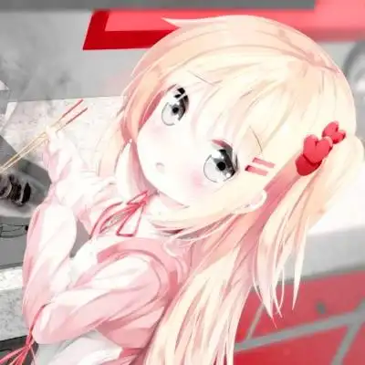 卡通头像女呆萌动漫高清图片_女生动漫头像_头像屋