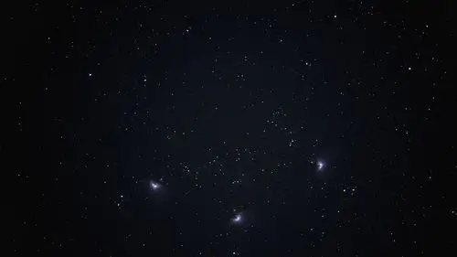唯美黑夜星空绚丽高清桌面壁纸