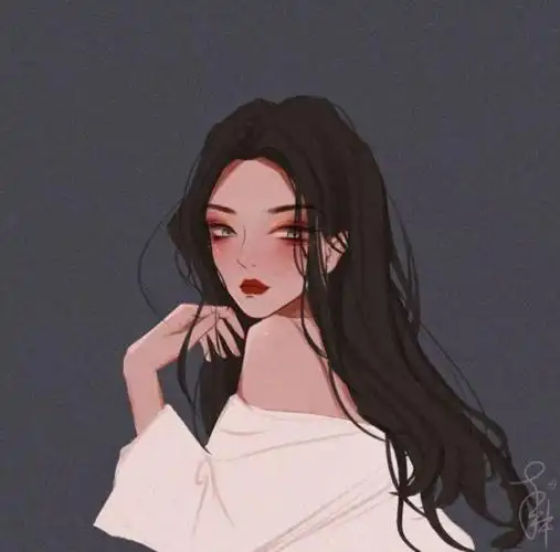 女头|复古手绘女生