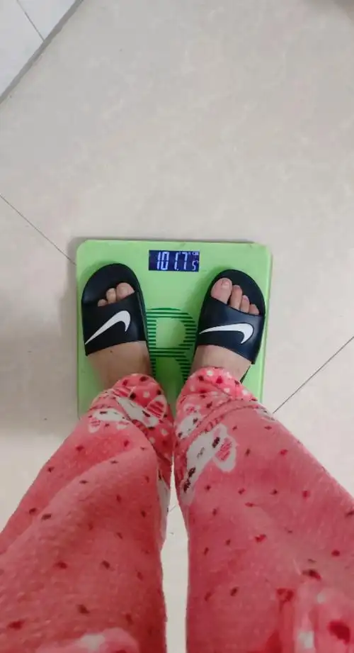 前段时间105斤#不称不知道 #终于瘦下来了 - 抖音