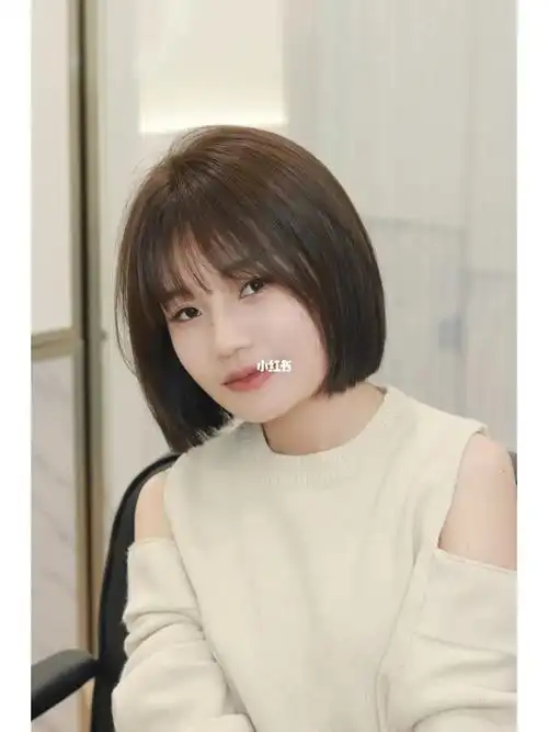 齐脖短发 显脸小