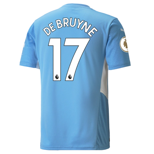 滕讯体育nba专营新款2122赛季曼城主场球衣德布劳内球迷版格拉利什