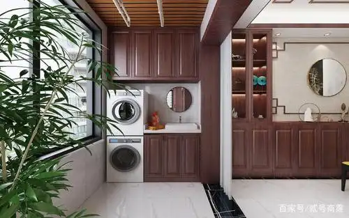 济南万泰装饰海珀天沅198平中式风格阳台柜装修实景案例 举报/反馈