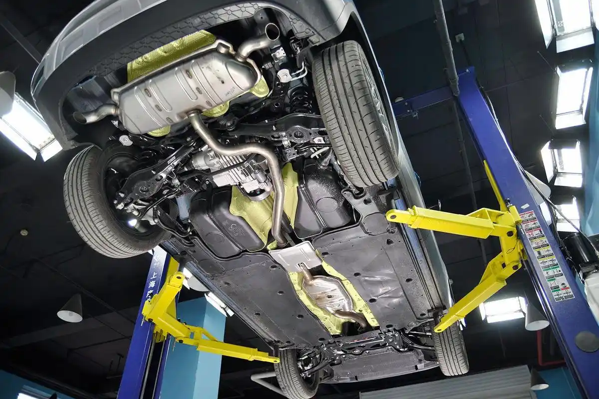 原汁原味一汽大众探岳底盘防护解析可以媲美同级别大多数车型