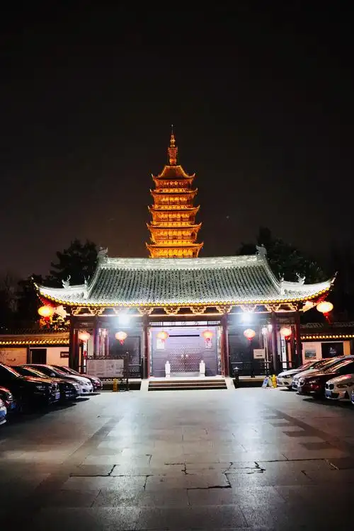 常熟方塔夜景