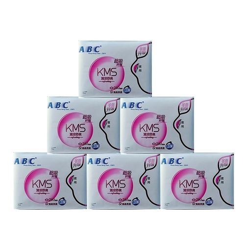 abc卫生巾夜用280mm清凉舒爽全面呵护棉柔表层超吸纤薄(隐私发货)