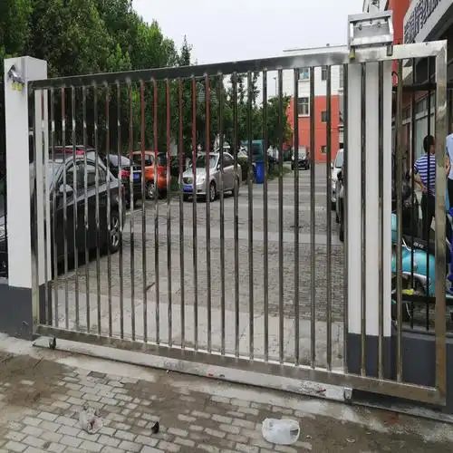 围墙大门不锈钢门庭院不锈钢大门围墙电动平移门