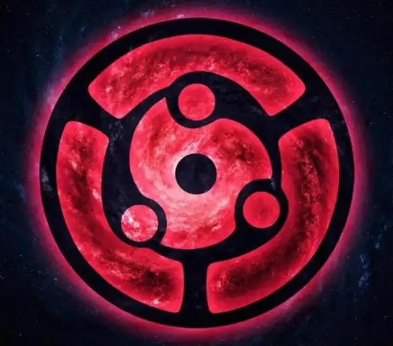 看过「火影忍者」的人应该都知道"永恒万花筒"写轮眼吧,例如上图这种