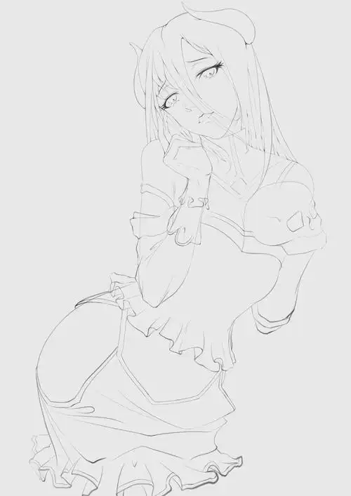 举报 日常线稿 雅儿贝德 overload 同人  |   · 上传时间:2018-10-02