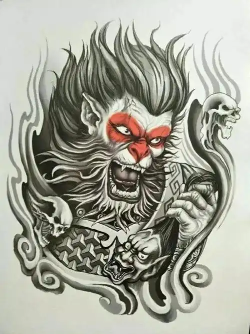 72变齐天大圣孙悟空手稿