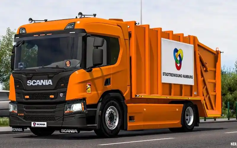 45 | scania next gen garbage truck | ets2