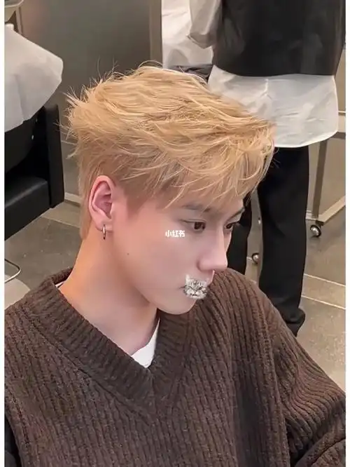 男生小众显白发色9999|||99男生不染一次沙金色永远不知道有多