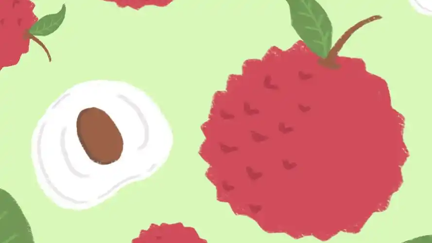 超可爱水果卡通插画