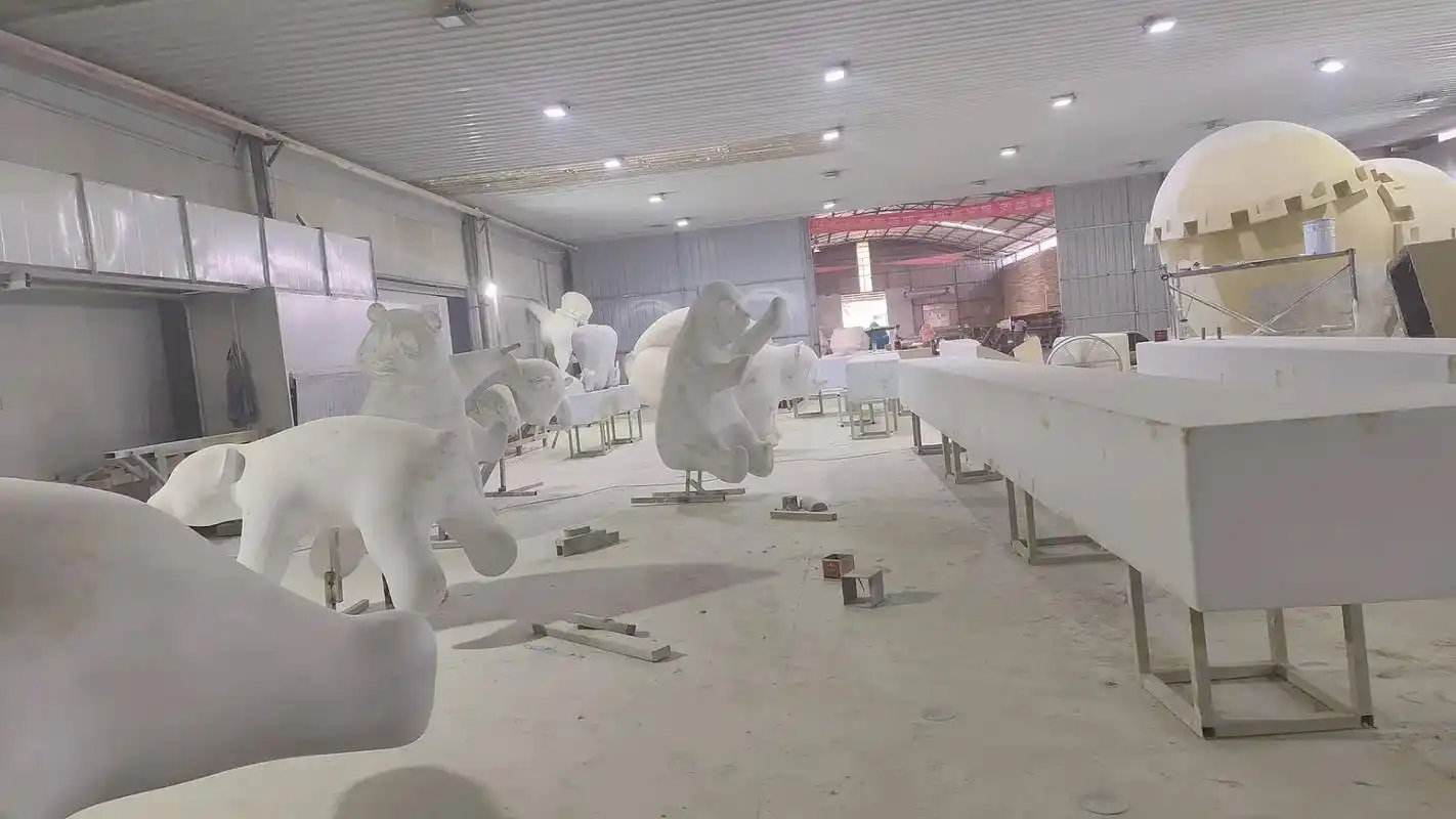 玻璃钢雕塑 #雕塑 #车间实拍 [爱心] 雕塑定制源头工厂