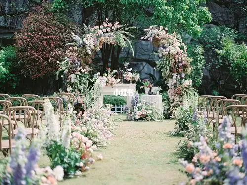 法式花园风婚礼_法式风格_婚礼_婚嫁_婚礼场地