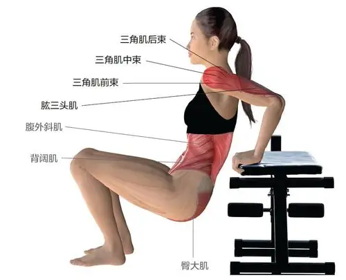 专虐手臂肱三头肌的动作,让你随时随地练起来!_双手