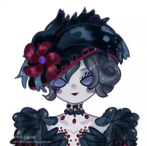 第五人格 红夫人 lofter 画师 被窝菌_达拉崩吧