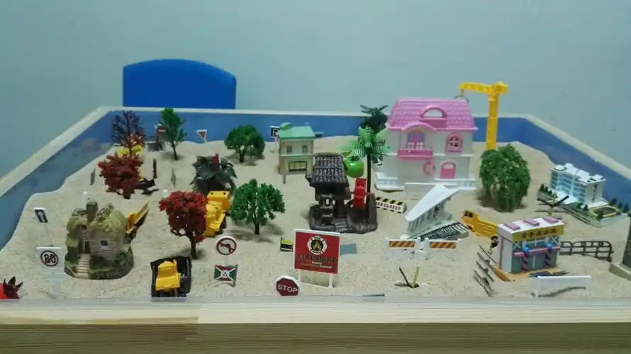 海南省妇幼保健院儿童康复科沙盘治疗