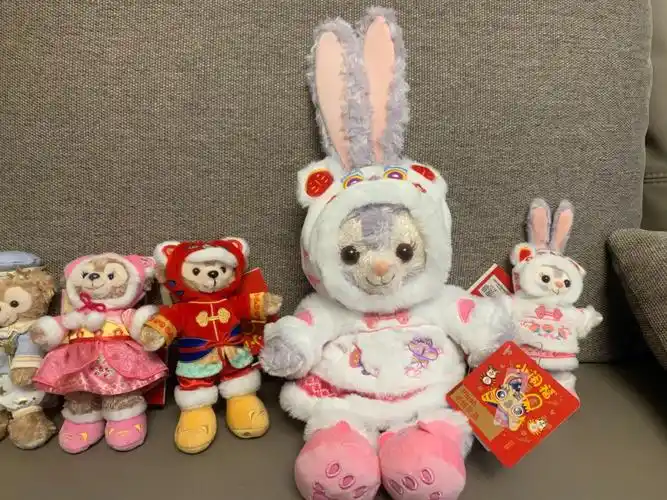 迪士尼新春玫玫达菲和露露到我家啦