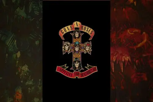 guns n roses枪炮与玫瑰乐队海报牛皮纸装饰贴画摇滚欧美墙壁纸