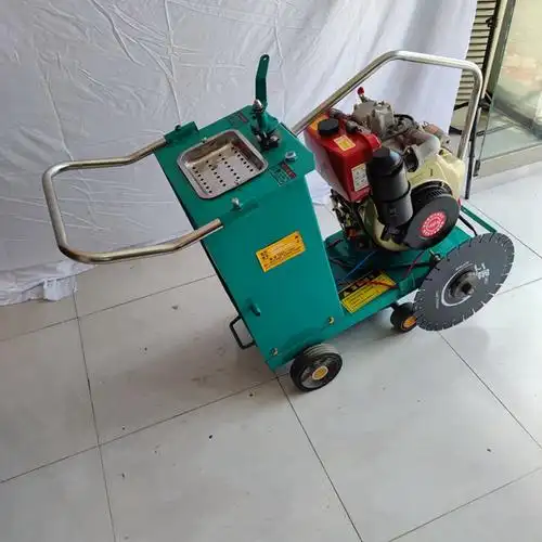 水泥地面小型切缝机 500型路面切割机价格 混凝土马路切割机