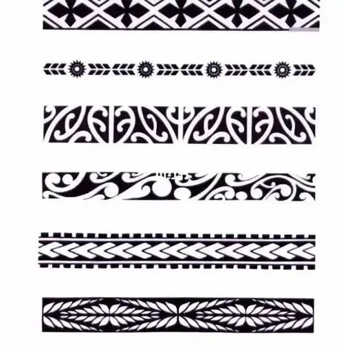 臂环纹身手稿 #图腾臂环纹身手稿