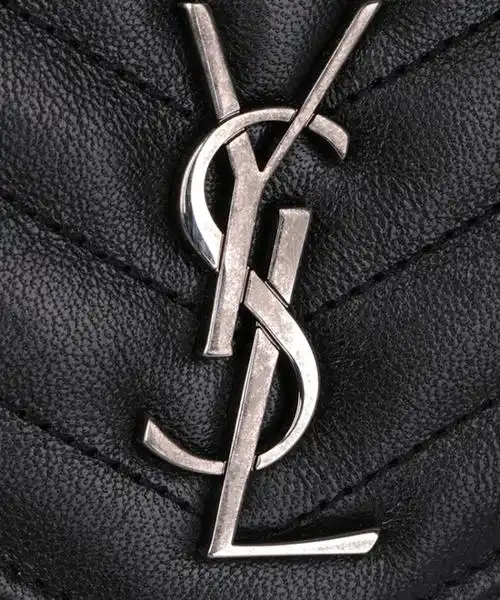 圣罗兰saint laurentysl女包单肩包黑色牛皮393953