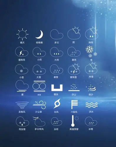 天气图标
