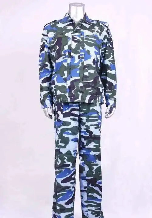 原创87式海洋迷彩竟还有非洲粉丝,不仅坚持使用至今,还给改得更帅了