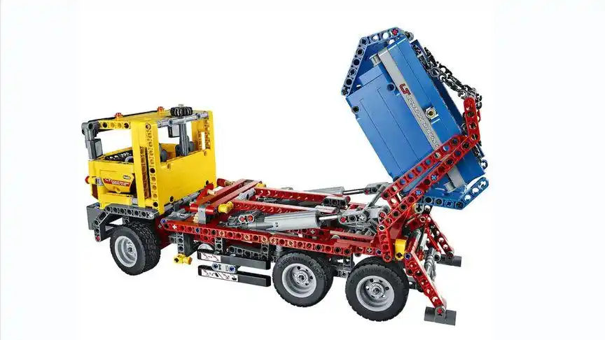 精巧的设计,乐高机械组42024,一辆被低估了的货柜卡车