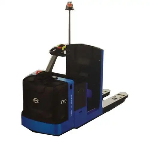 中驾式3吨电动托盘搬运车 3吨比亚迪锂电池托盘搬运叉车 托盘叉车