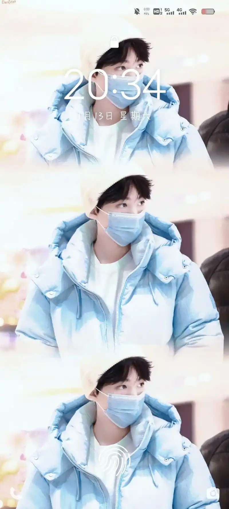 三格壁纸超爱.这不妥妥的男大,cr:@dark_star_王 - 抖音