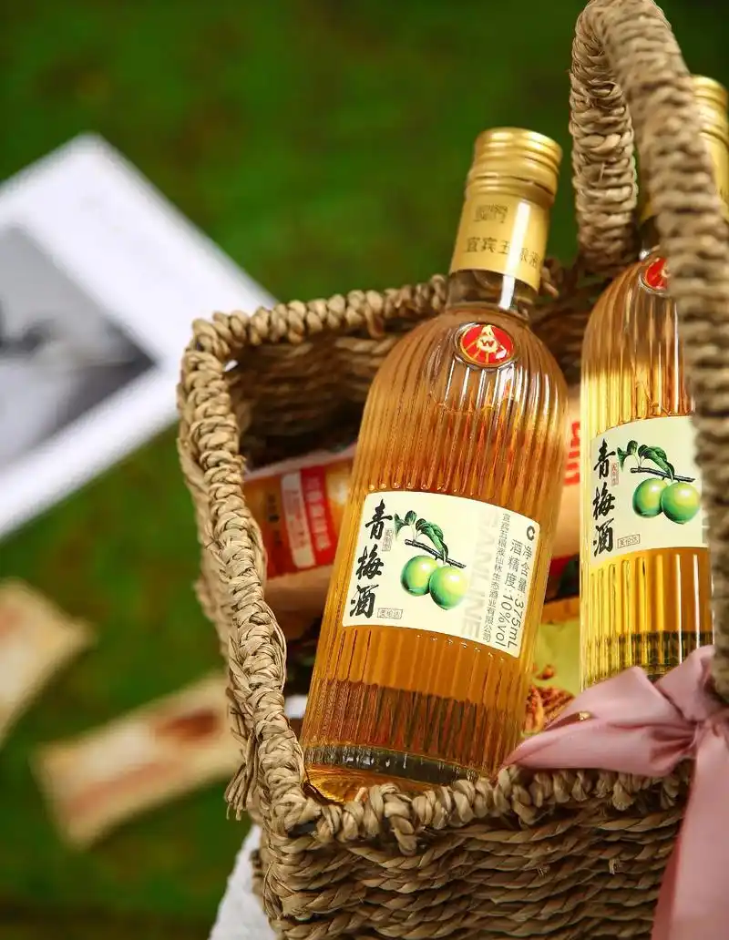 青梅酒图片拍摄