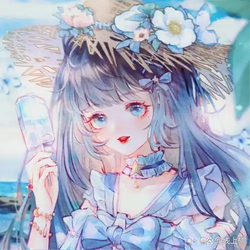 仙气动漫女生头像 我会毫不犹豫的奔向你,这次,每次,次次