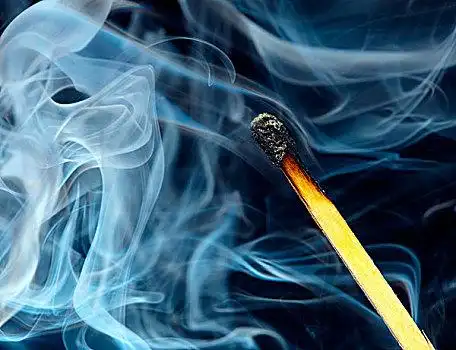 火柴,蓝色,烟蚊香蚊香殆尽烟,倒出,杜塞尔多夫,北莱茵威斯特伐利亚